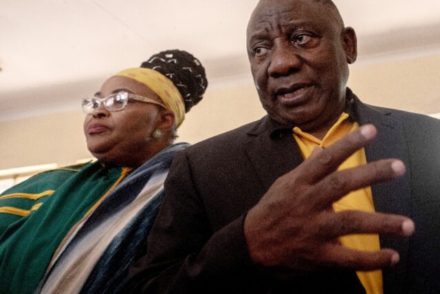 South African President Cyril Ramaphosa Ramaphosa exuded confidence this week saying thos