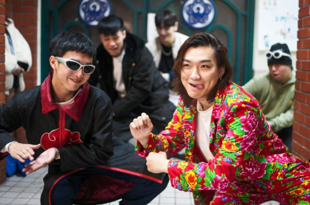 Swinging side-to-side to a Chinese ditty, young Taiwanese perform the viral 'kemusan' danc