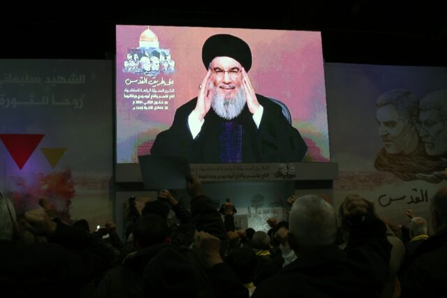 In his televised speech, Hezbollah chief Hassan Nasrallah said Israel had sent 'messages'