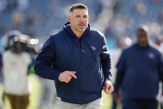 Tennessee Titans head coach Mike Vrabel has been fired after failing to reach the playoffs