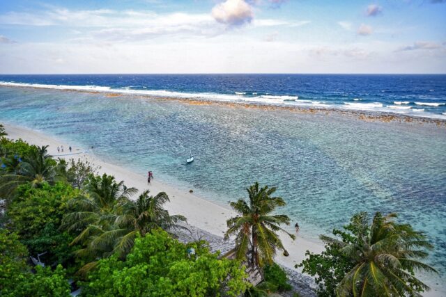 Tourism makes up nearly one-third of the economy in the Maldives, known for its upscale re