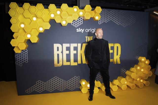 Britain The Beekeeper Premiere The Associated Press