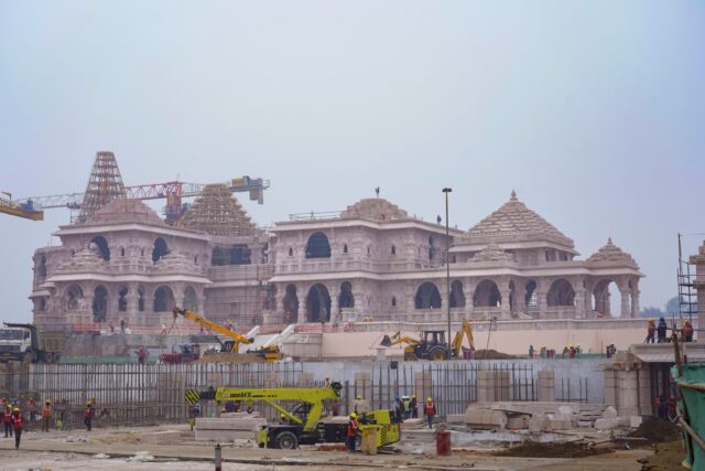 A Hindu temple built atop a razed mosque in India is helping Modi boost ...