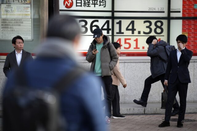 Japan Financial Markets The Associated Press