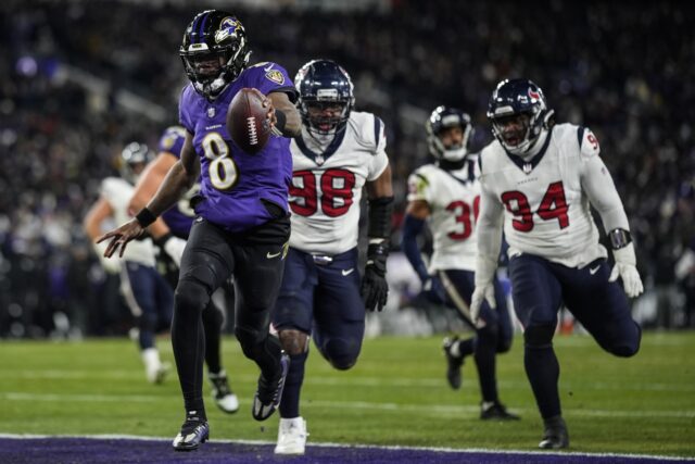 Lamar Jackson And Ravens Pull Away In The Second Half To Beat Texans 34 ...