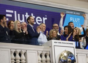 Parent company of FanDuel begins NYSE trading as online betting industry booms