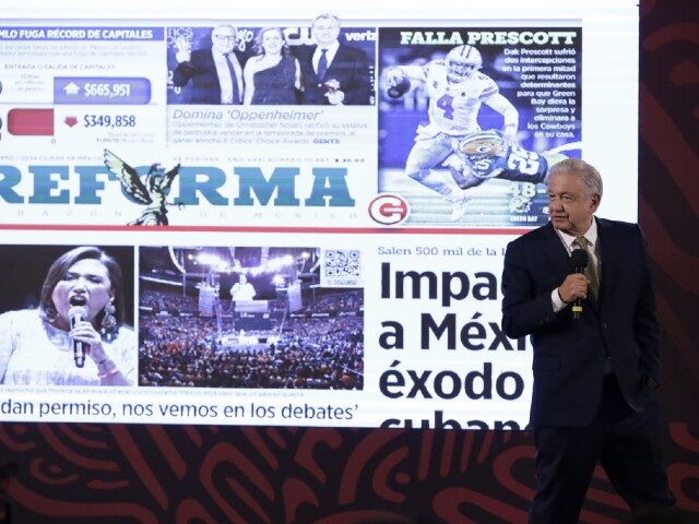 AMLO Attacks DEA over Mecia Exposé. (Luis Barron / Eyepix Group/Future Publishing via Getty Images)
