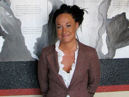 In this July 24, 2009, file photo, Rachel Dolezal, a leader of the Human Rights Education