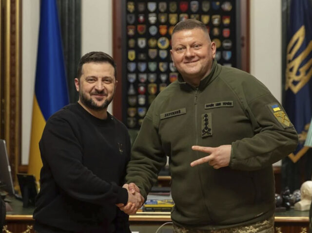 In this photo provided by the Ukrainian Presidential Press Office, Ukrainian President Vol