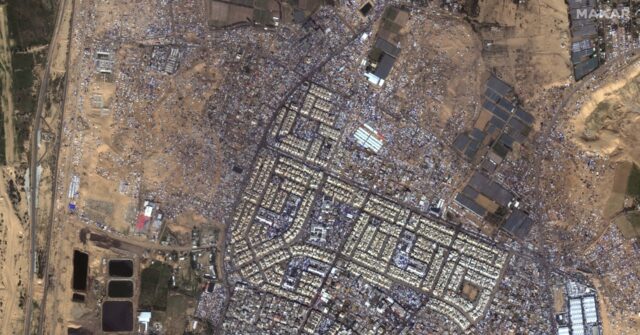 Satellite Photos: Egypt Building Wall near Gaza Border for Possible Refugee Camp