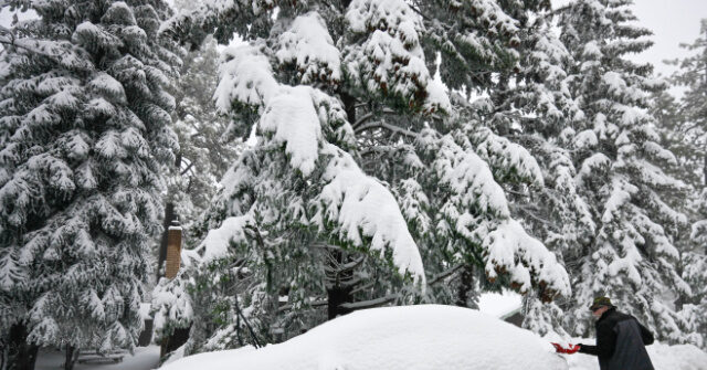 California Facing Another Record Winter Storm with Historic Snowfall