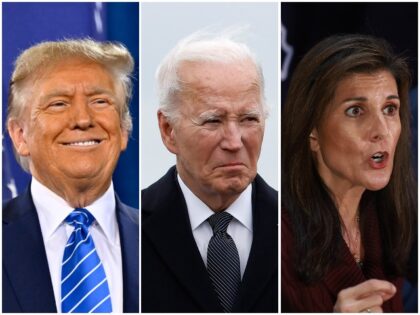 Donald Trump, Joe Biden, Nikki Haley
