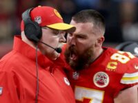 WATCH: An Enraged Travis Kelce Slams Into Andy Reid After Turnover