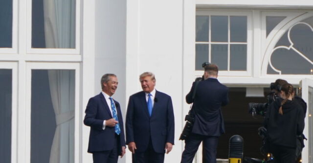 Farage Says He'd Want to be UK Ambassador to Trump's America in 2025