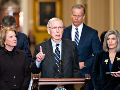 WASHINGTON - JANUARY 17: Senate Minority Leader Mitch McConnell, R-Ky., speaks during the