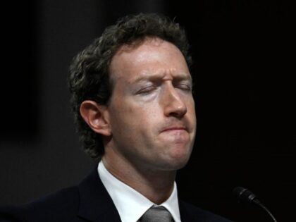 Mark Zuckerberg, CEO of Meta, listens as he testifies during the US Senate Judiciary Commi