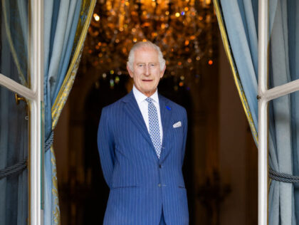 LONDON, ENGLAND - FEBRUARY 5: This handout photo provided by Buckingham Palace shows King