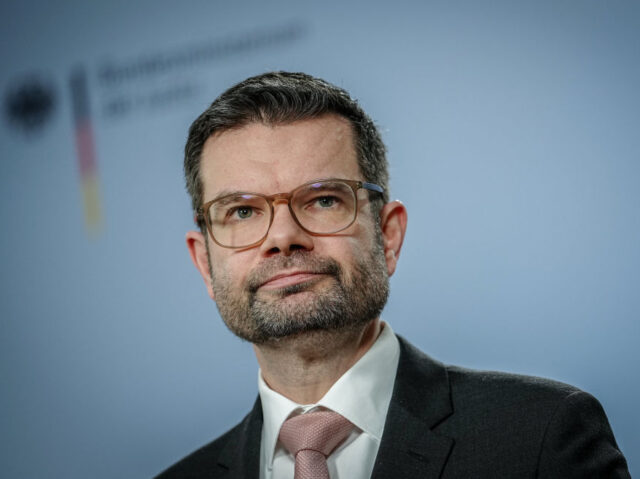 07 February 2024, Berlin: Marco Buschmann (FDP), Federal Minister of Justice, gives a pres