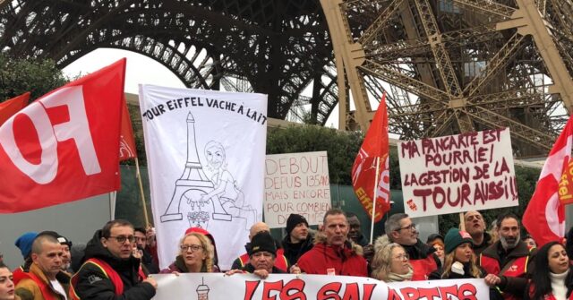 Eiffel Tower Reopens to Tourists After Six Days of Strikes