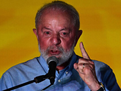 Brazil's President Luiz Inacio Lula da Silva delivers a speech during the launching c
