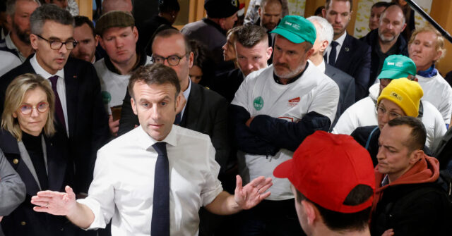 Farmers to Macron: 'You Gave Ukraine Colossal Sums, But Gave Us Crumbs'