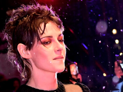 US actress and Berlinale Jury President Kristen Stewart poses on the red carpet as she arr
