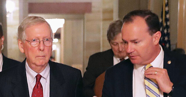 Exclusive -- Mike Lee Uncertain on McConnell's Future After Disastrous Bill