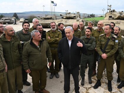 Netanyahu at Latrun (Haim Zach GPO)