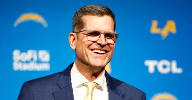 NextImg:Chargers Head Coach Jim Harbaugh Wants to Live in a Trailer Park