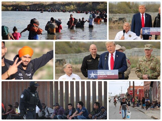 Trump at Texas Border: ‘This is a Joe Biden Invasion’