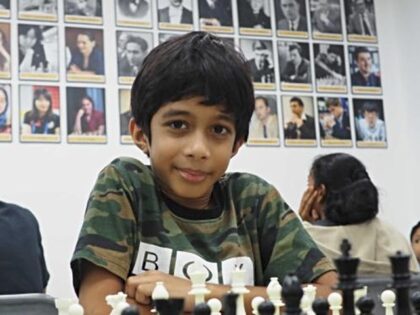 Eight-Year-Old Chess Prodigy Becomes Youngest Player to Beat a Grand Master