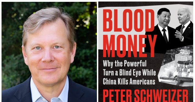 Peter Schweizer’s ‘Blood Money’ Rockets to #1 on Amazon’s ‘Movers & Shakers’ List After Book Cover’s Unveiling