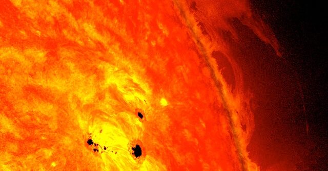VIDEO: NASA Detects Massive Group of Sunspots That May Pose Risk for Solar Flares