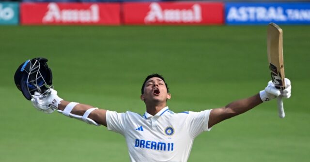 Yashasvi Jaiswal Scores Test Double Century Against England