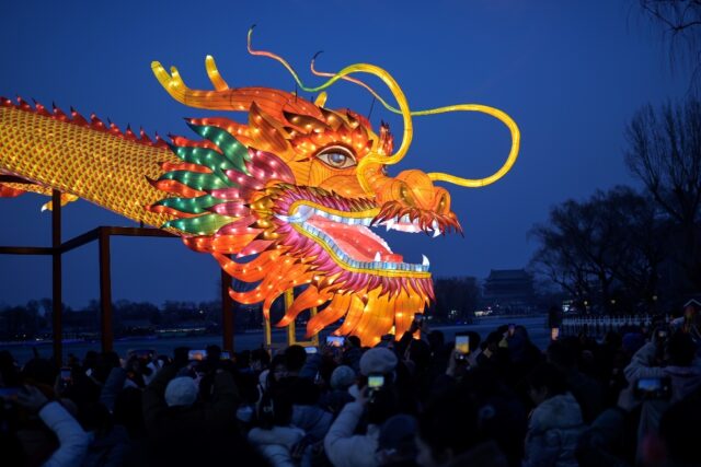 Mainland China's shares fell on Tuesday, as its central bank announced a record cut to a b