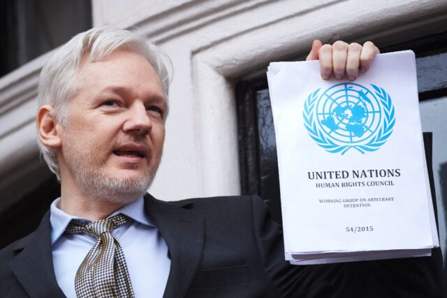 WikiLeaks founder Julian Assange (pictured in 2016) is fighting extradition to the United