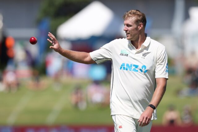 New Zealand's Kyle Jamieson ensured the visitors were unable to launch an unlikely fightba