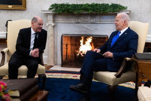 Biden hosts German chancellor for bilateral meeting at White House