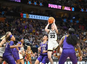 Iowa's Caitlin Clark set to break women's basketball scoring record vs. Michigan