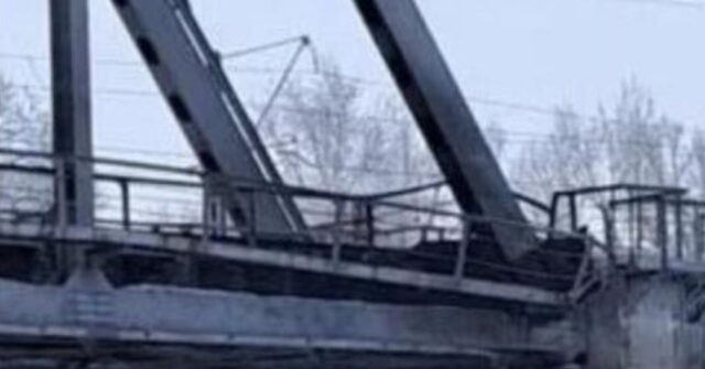 NextImg:Ukraine Claims Responsibility for Blowing Up Railway Bridge in Russia