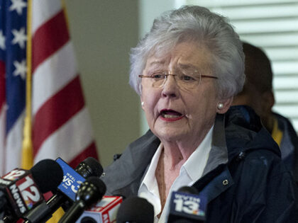 In this March 4, 2019 file photo Alabama Gov. Kay Ivey speaks at a news conference in Beau