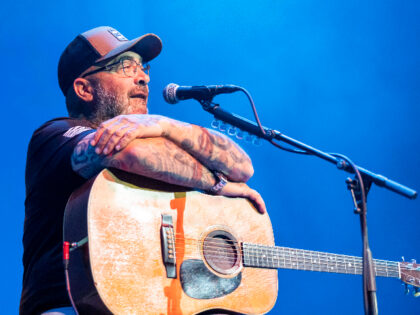 DETROIT, MICHIGAN - NOVEMBER 07: Aaron Lewis performs during his "Frayed At Both Ends