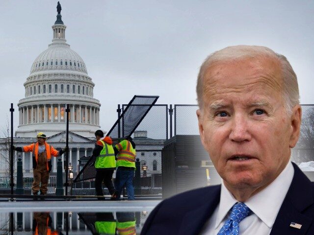 Feds Build a Wall for Joe Biden’s SOTU Address: ‘Walls Work’
