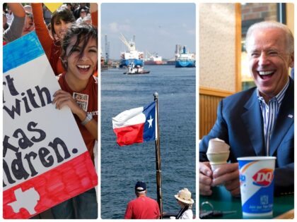 Texas Schoolchildren, Energy Exports, and Joe Biden (AP File Photos)