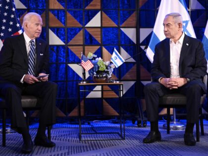 Biden and Netanyahu (Brendan Smialowsi / AFP via Getty)