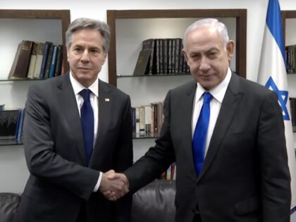Blinken and Netanyahu (GPO via Youtube)
