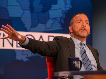 Moderator Chuck Todd appears on Meet the Press in Washington, D.C. Sunday, June 19, 2022.