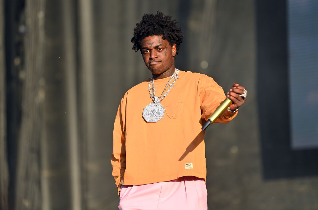 ATLANTA, GEORGIA - OCTOBER 28: Rapper Kodak Black performs onstage on Day 1 of 2023 ONE MusicFest at Piedmont Park on October 28, 2023 in Atlanta, Georgia. (Photo by Paras Griffin/Getty Images)