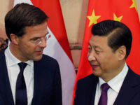 BEIJING, CHINA - NOVEMBER 15: The Netherlands' Prime Minister Mark Rutte (L) and China's P