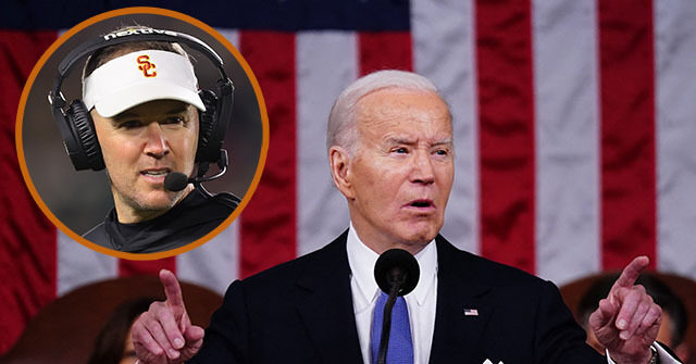 USC Coach Lincoln Riley's Name Blows Up on Social Media After Biden SOTU Blunder